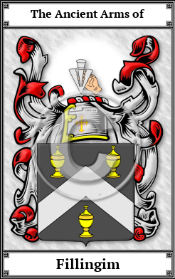 Fillingim Family Crest Download (JPG)  Book Plated - 150 DPI