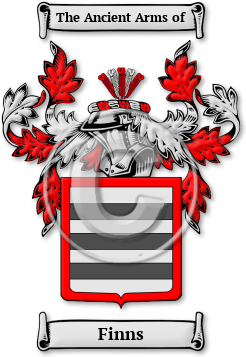 Finns Family Crest Download (JPG) Legacy Series - 600 DPI