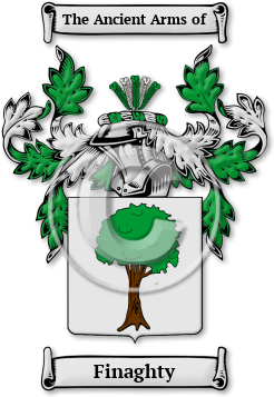 Finaghty Family Crest Download (JPG) Legacy Series - 600 DPI