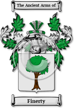 Finerty Family Crest Download (JPG) Legacy Series - 300 DPI