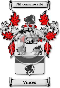 Vinces Family Crest Download (JPG) Legacy Series - 600 DPI