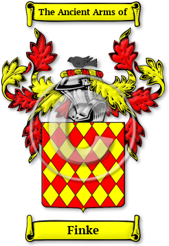 Finke Family Crest Download (JPG) Legacy Series - 300 DPI