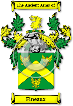 Fineaux Family Crest Download (jpg) Legacy Series - 150 DPI