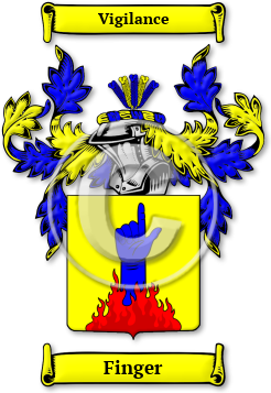 Finger Family Crest Download (jpg) Legacy Series - 150 DPI