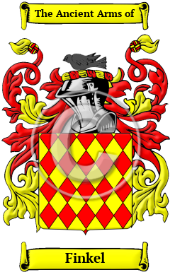 Finkel Family Crest Download (JPG) Heritage Series - 600 DPI