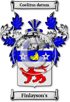 Finlayson's Family Crest Download (jpg) Legacy Series - 150 DPI
