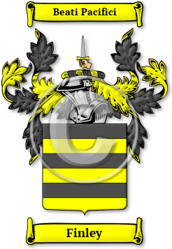 Finley Family Crest Download (jpg) Legacy Series - 150 DPI