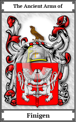 Finigen Family Crest Download (JPG)  Book Plated - 150 DPI