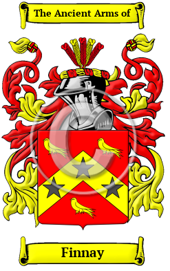 Finnay Family Crest Download (JPG) Heritage Series - 600 DPI