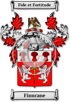 Finucane Family Crest Download (JPG) Legacy Series - 600 DPI