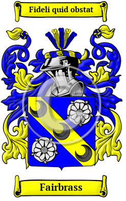 Fairbrass Family Crest/Coat of Arms