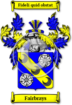 Fairbrays Family Crest Download (jpg) Legacy Series - 150 DPI
