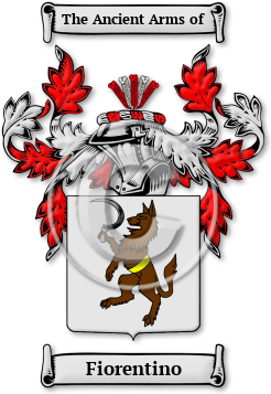 Fiorentino Family Crest Download (JPG) Legacy Series - 600 DPI