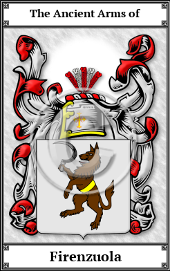 Firenzuola Family Crest Download (JPG)  Book Plated - 150 DPI