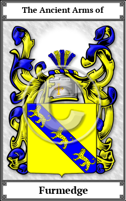 Furmedge Family Crest Download (JPG)  Book Plated - 150 DPI
