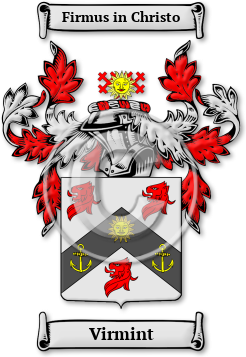 Virmint Family Crest Download (jpg) Legacy Series - 150 DPI