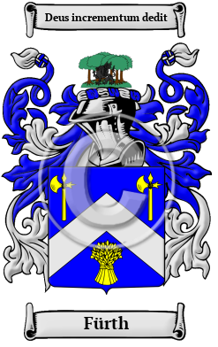 Fürth Family Crest Download (JPG) Heritage Series - 300 DPI