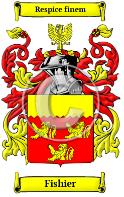 Fishier Family Crest/Coat of Arms