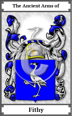 Fithy Family Crest Download (JPG)  Book Plated - 150 DPI