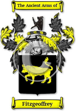 Fitzgeoffrey Family Crest Download (jpg) Legacy Series - 150 DPI