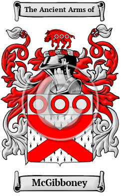 McGibboney Family Crest Download (JPG) Heritage Series - 600 DPI