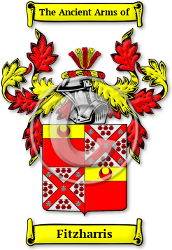 Fitzharris Family Crest Download (jpg) Legacy Series - 150 DPI