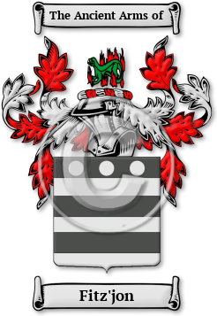 Fitz'jon Family Crest Download (JPG) Legacy Series - 600 DPI