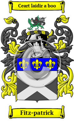Fitz-patrick Family Crest Download (JPG) Heritage Series - 300 DPI