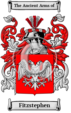 Fitzstephen Family Crest Download (jpg) Heritage Series - 150 DPI