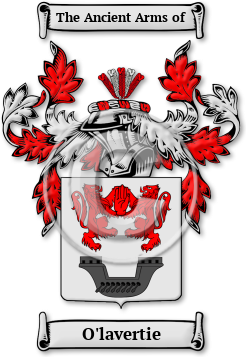 O'lavertie Family Crest Download (JPG) Legacy Series - 600 DPI
