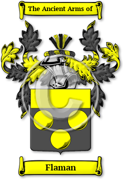 Flaman Family Crest Download (jpg) Legacy Series - 150 DPI