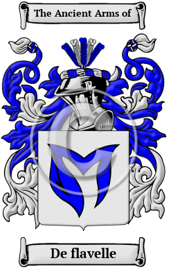 De flavelle Family Crest/Coat of Arms