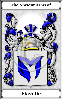 Flavelle Family Crest Download (JPG)  Book Plated - 150 DPI