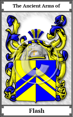 Flash Family Crest Download (JPG)  Book Plated - 150 DPI