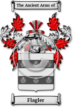 Flagler Family Crest Download (jpg) Legacy Series - 150 DPI