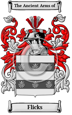 Flicks Family Crest/Coat of Arms