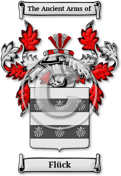 Flück Family Crest Download (jpg) Legacy Series - 150 DPI