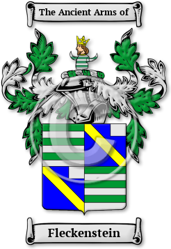 Fleckenstein Family Crest Download (JPG) Legacy Series - 600 DPI