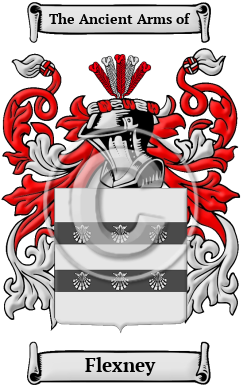 Flexney Family Crest Download (JPG) Heritage Series - 600 DPI