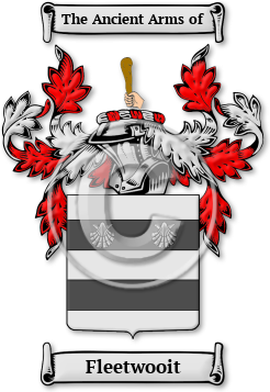 Fleetwooit Family Crest Download (jpg) Legacy Series - 150 DPI