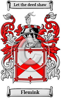 Flemink Family Crest/Coat of Arms