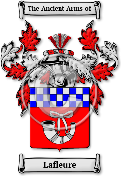 Lafleure Family Crest Download (jpg) Legacy Series - 150 DPI