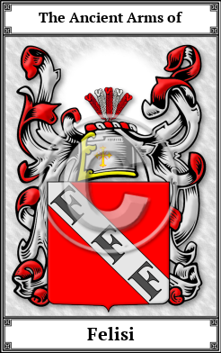 Felisi Family Crest Download (JPG)  Book Plated - 150 DPI