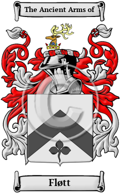 Fløtt Family Crest Download (JPG) Heritage Series - 300 DPI