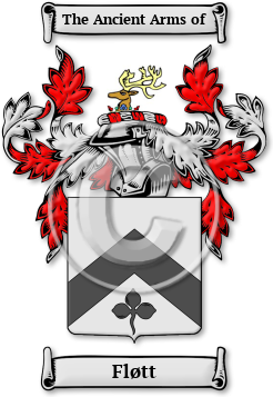 Fløtt Family Crest Download (jpg) Legacy Series - 150 DPI