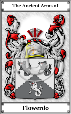 Flowerdo Family Crest Download (JPG)  Book Plated - 150 DPI