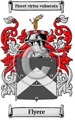 Flyere Family Crest/Coat of Arms