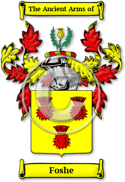 Foshe Family Crest Download (jpg) Legacy Series - 150 DPI