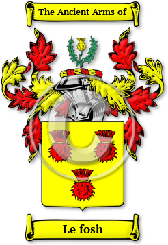 Le fosh Family Crest Download (jpg) Legacy Series - 150 DPI