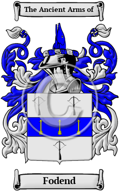 Fodend Family Crest Download (JPG) Heritage Series - 600 DPI